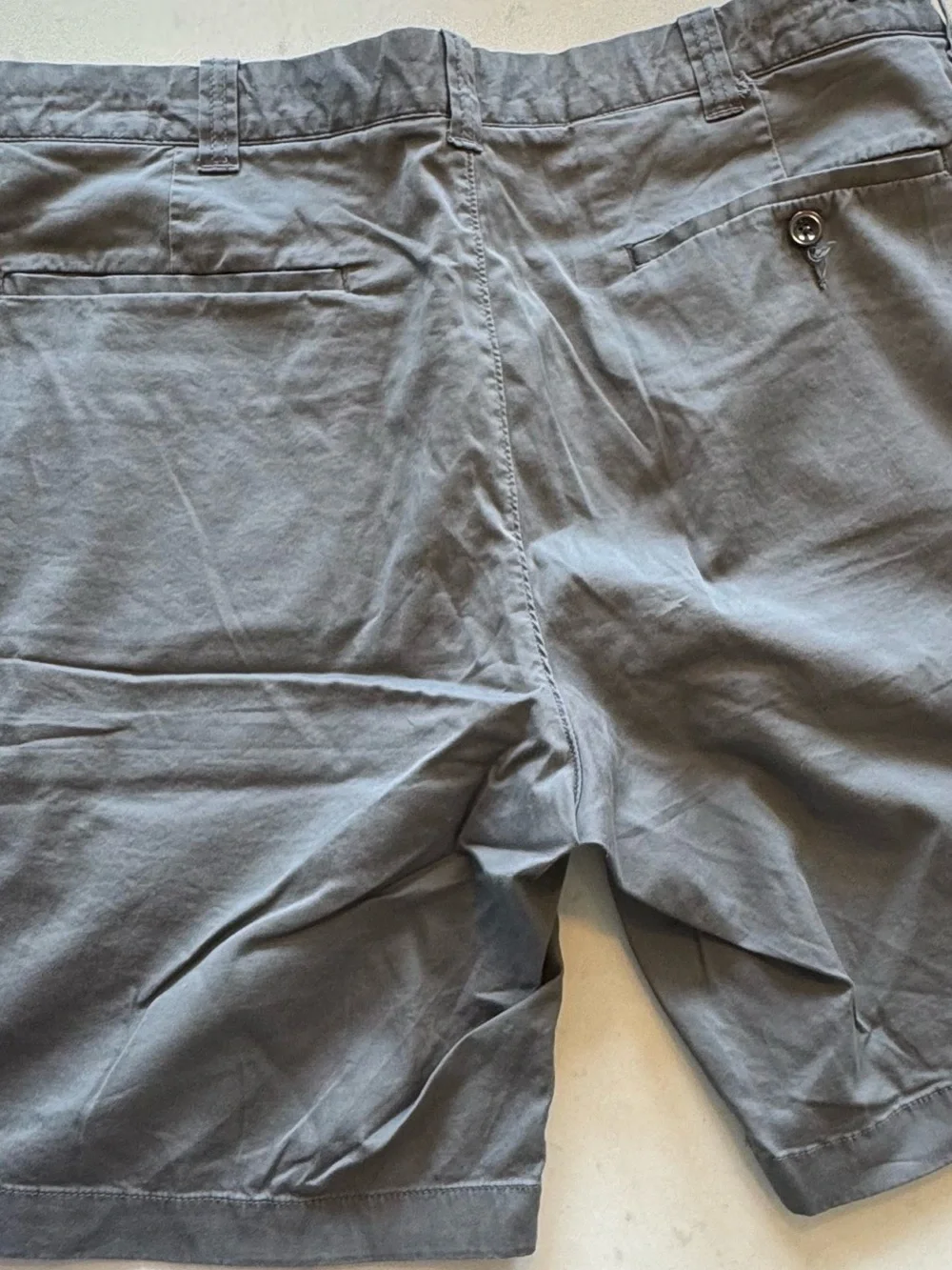 J. Crew Gray Stretch Chino Shorts